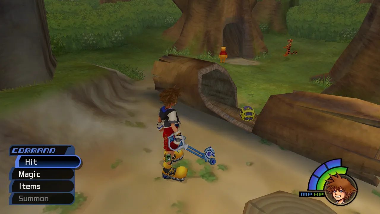 100 Acre Wood Bouncing Spot Break Log